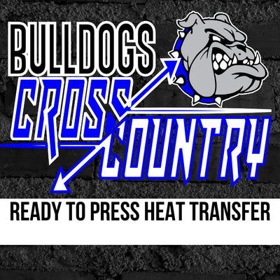 Bulldogs Cross Country DTF Transfer