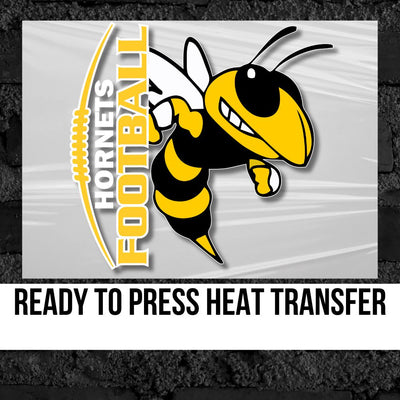 Hornets Football Split DTF Transfer