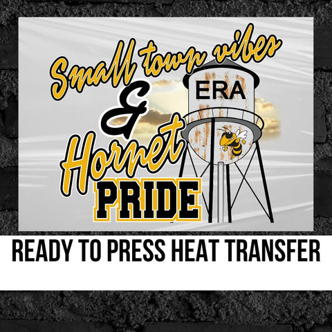 Small Town Vibes & Era Hornet Pride Transfer