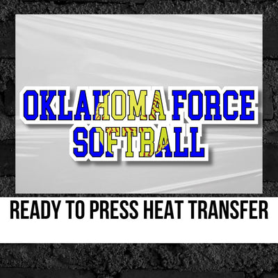 Oklahoma Force Softball Word Transfer