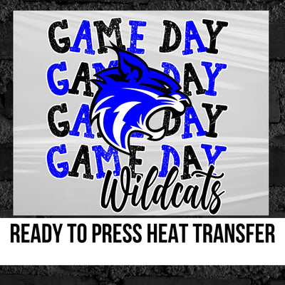 Game Day Wildcats Logo DTF Transfer
