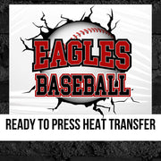 Eagles Baseball Breakthrough DTF Transfer