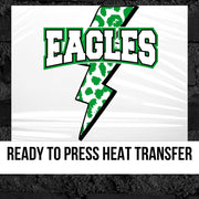 Eagles Bolt Leopard DTF Transfer
