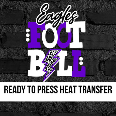 Eagles Football Bolt DTF Transfer