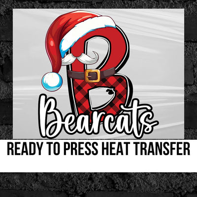 Bearcats Santa Letter DTF Transfer