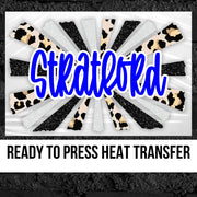 Stratford Starburst DTF Transfer