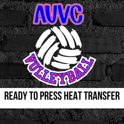 AUVC Volleyball DTF Transfer