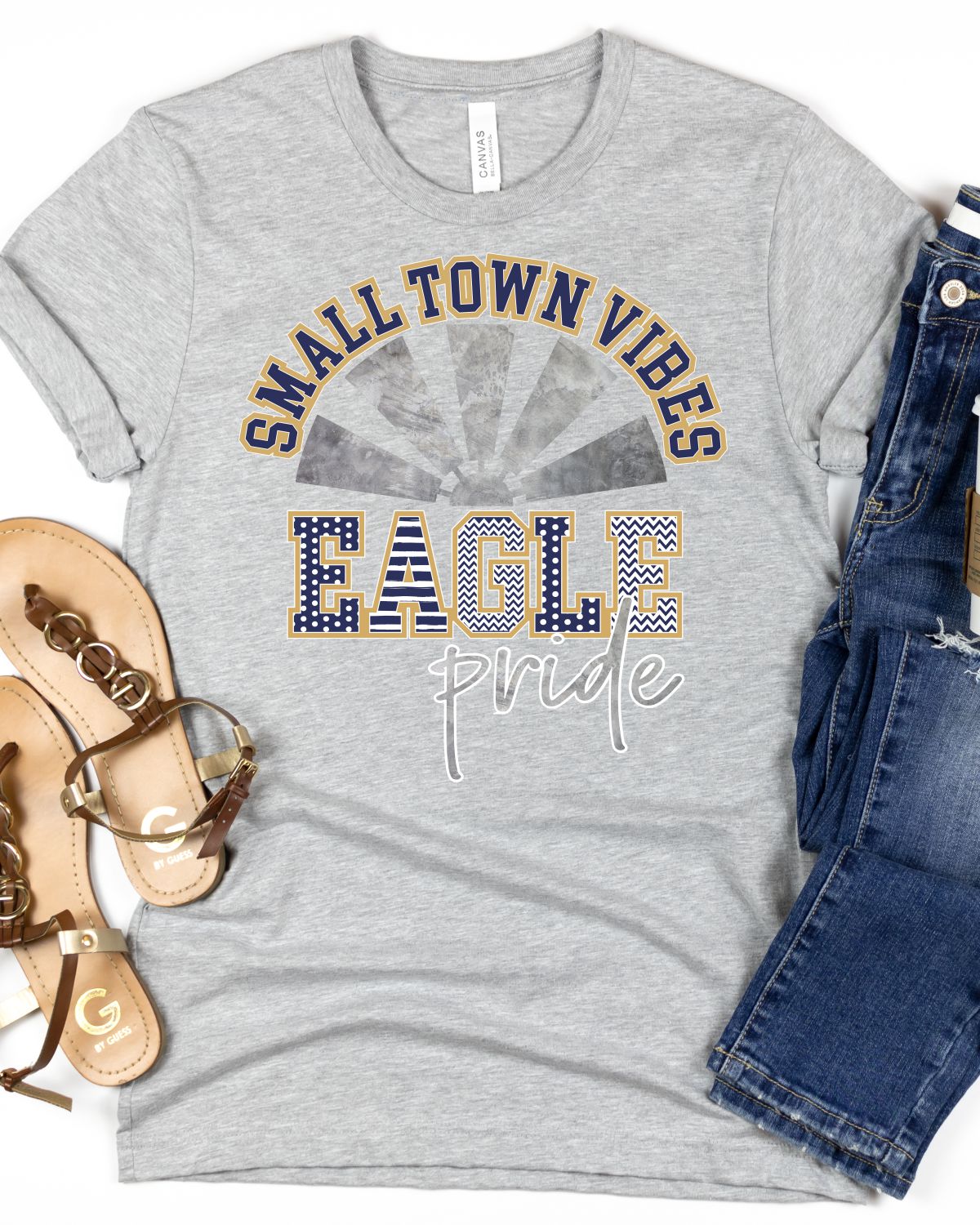 Windmill Eagle Pride DTF Transfer - Rustic Grace Heat Transfer Company