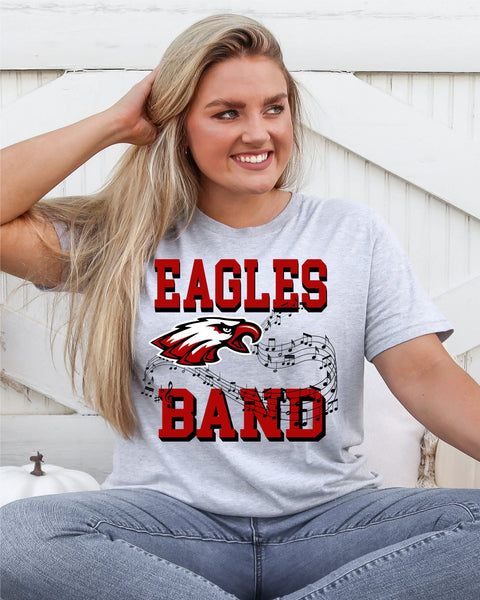 Eagles Band Music Notes DTF Transfer