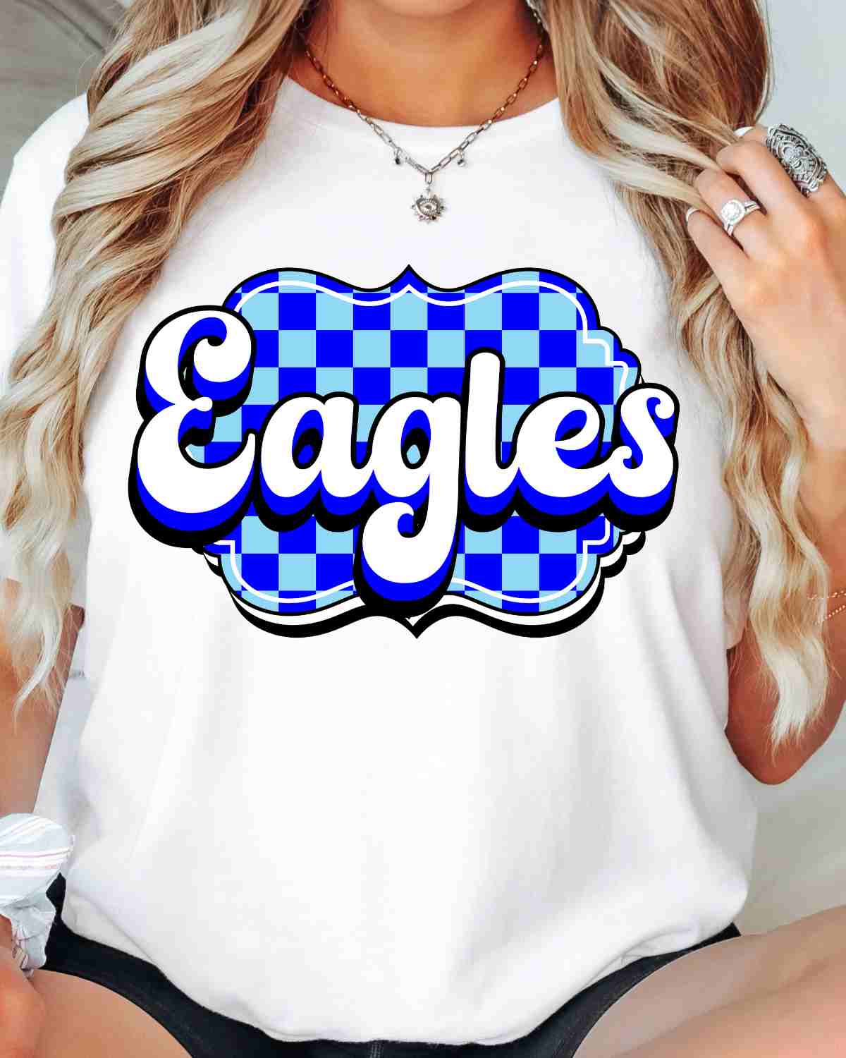 Eagles Retro Bracket DTF Transfer