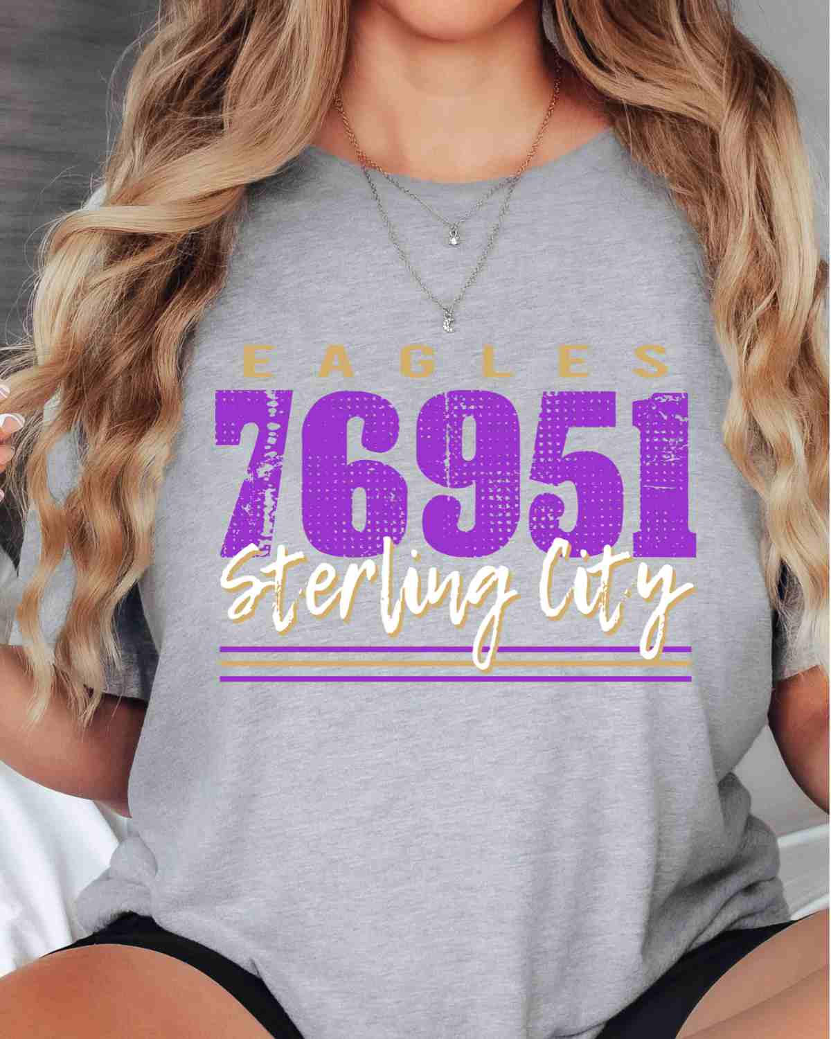 Sterling City Eagles 76951 DTF Transfer