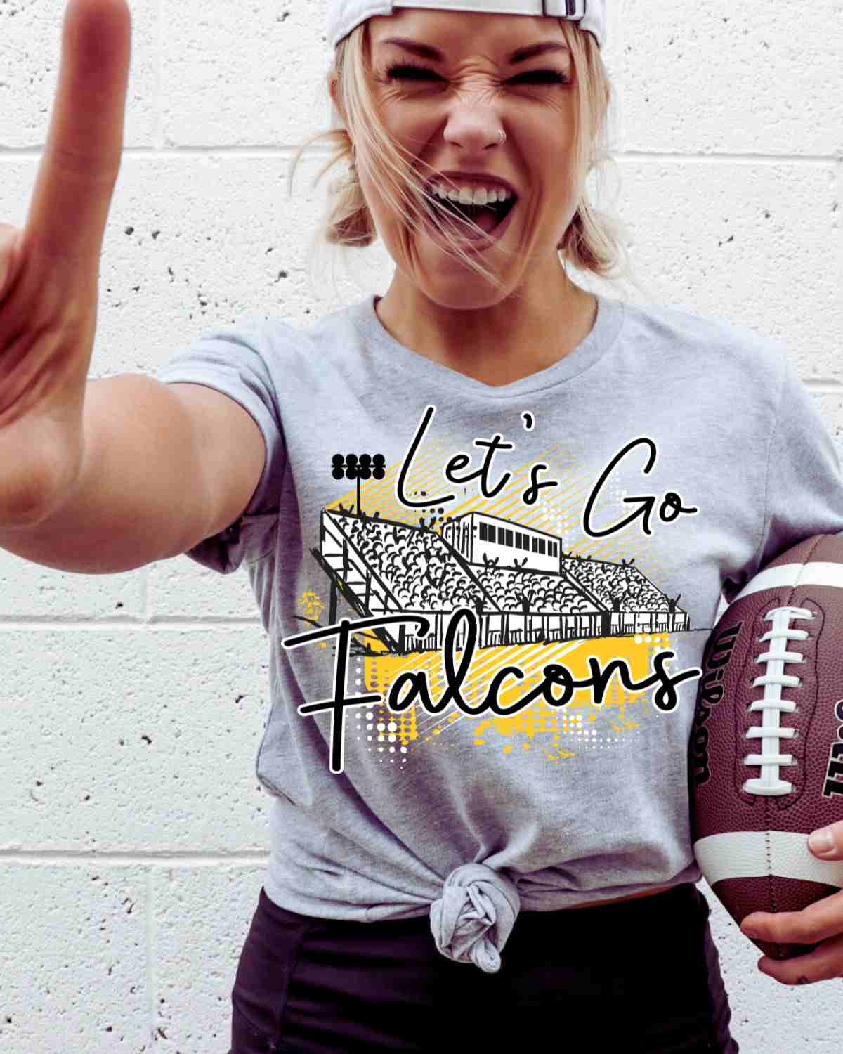 Let's Go Falcons Stadium DTF Transfer