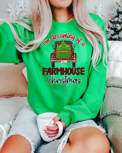I'm Dreaming of a Farmhouse Christmas DTF Transfer