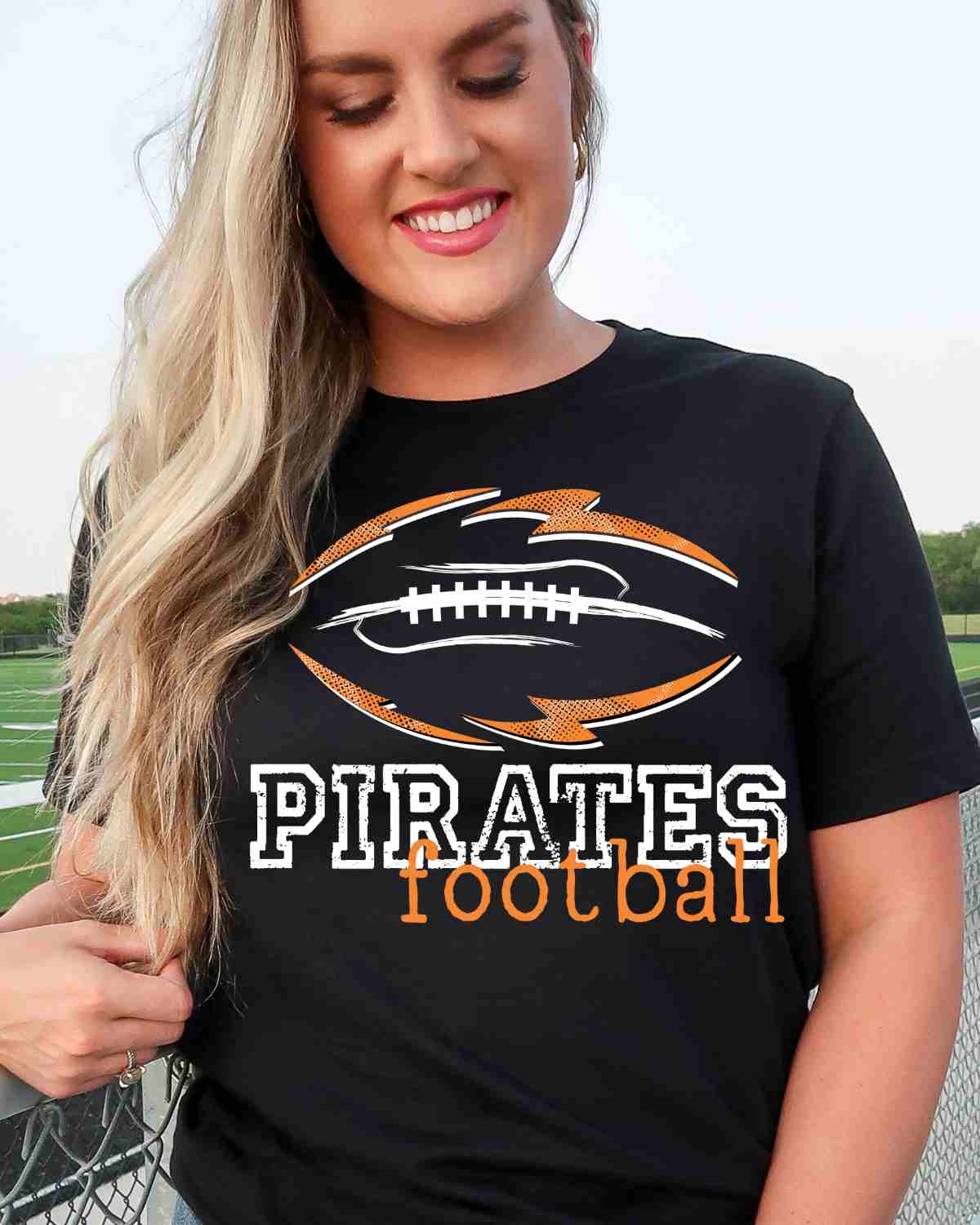 Pirates Football Tribal DTF Transfer