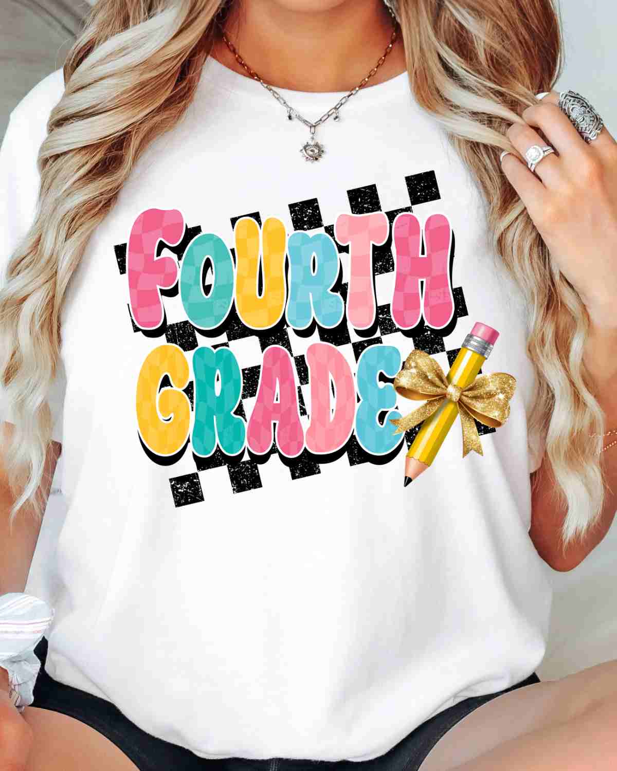 Grade Checkered DTF Transfer - Rustic Grace Heat Transfer Company