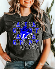 Game Day Wildcats Logo DTF Transfer