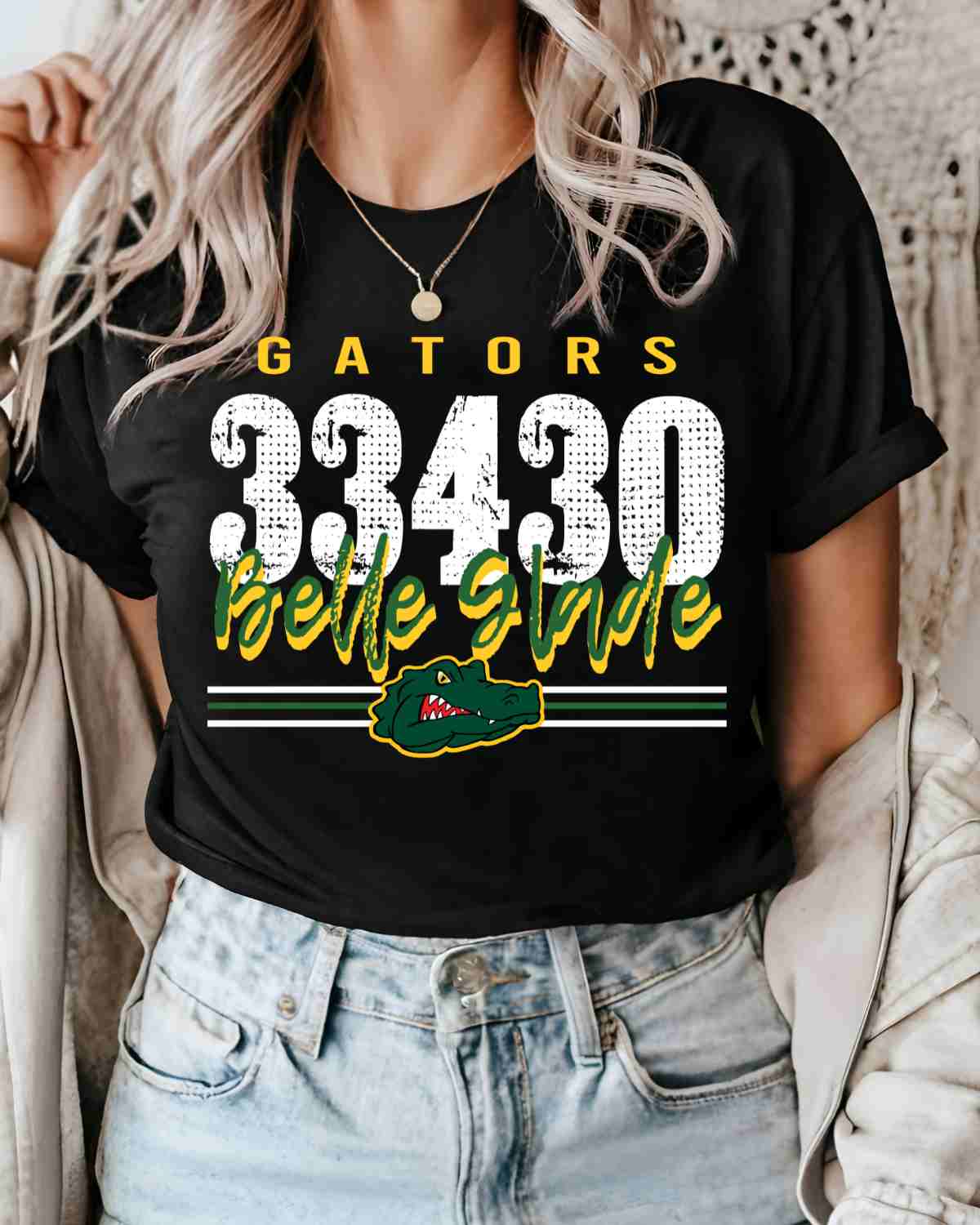Belle Glade Gators 33430 DTF Transfer