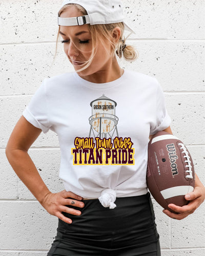 Gibson Southern Titan Pride Water Tower DTF Transfer