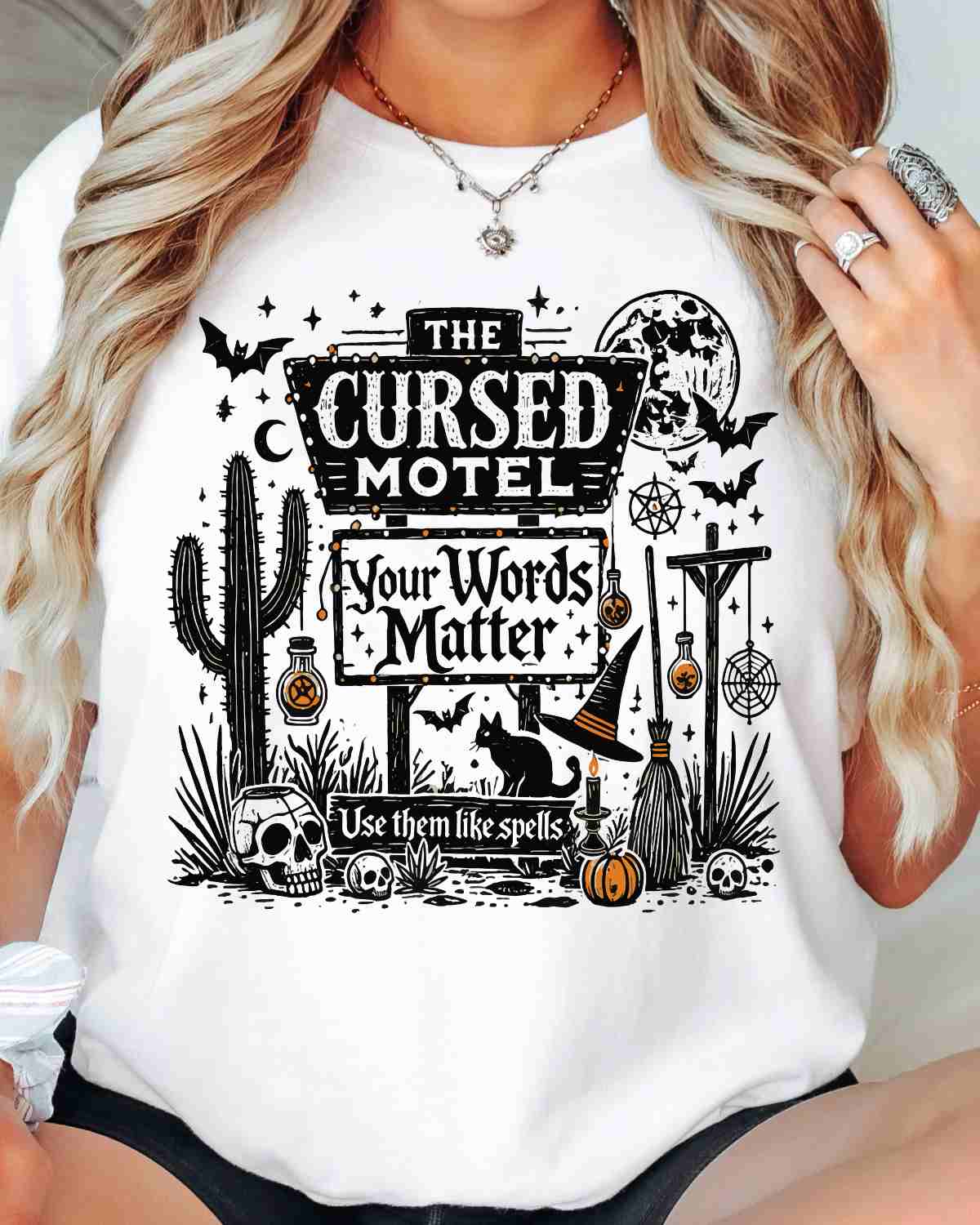 The Cursed Motel DTF Transfer