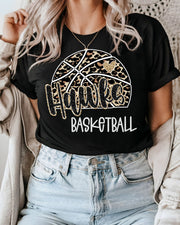 Hawks Basketball Leopard Print DTF Transfer