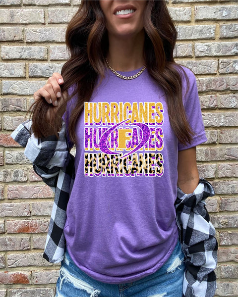 Hurricanes Repeating F Logo DTF Transfer