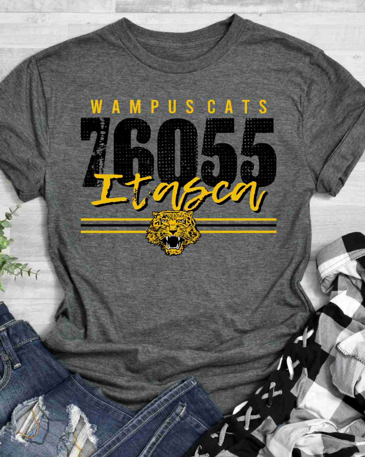 Itasca Wampus Cats 76055 DTF Transfer