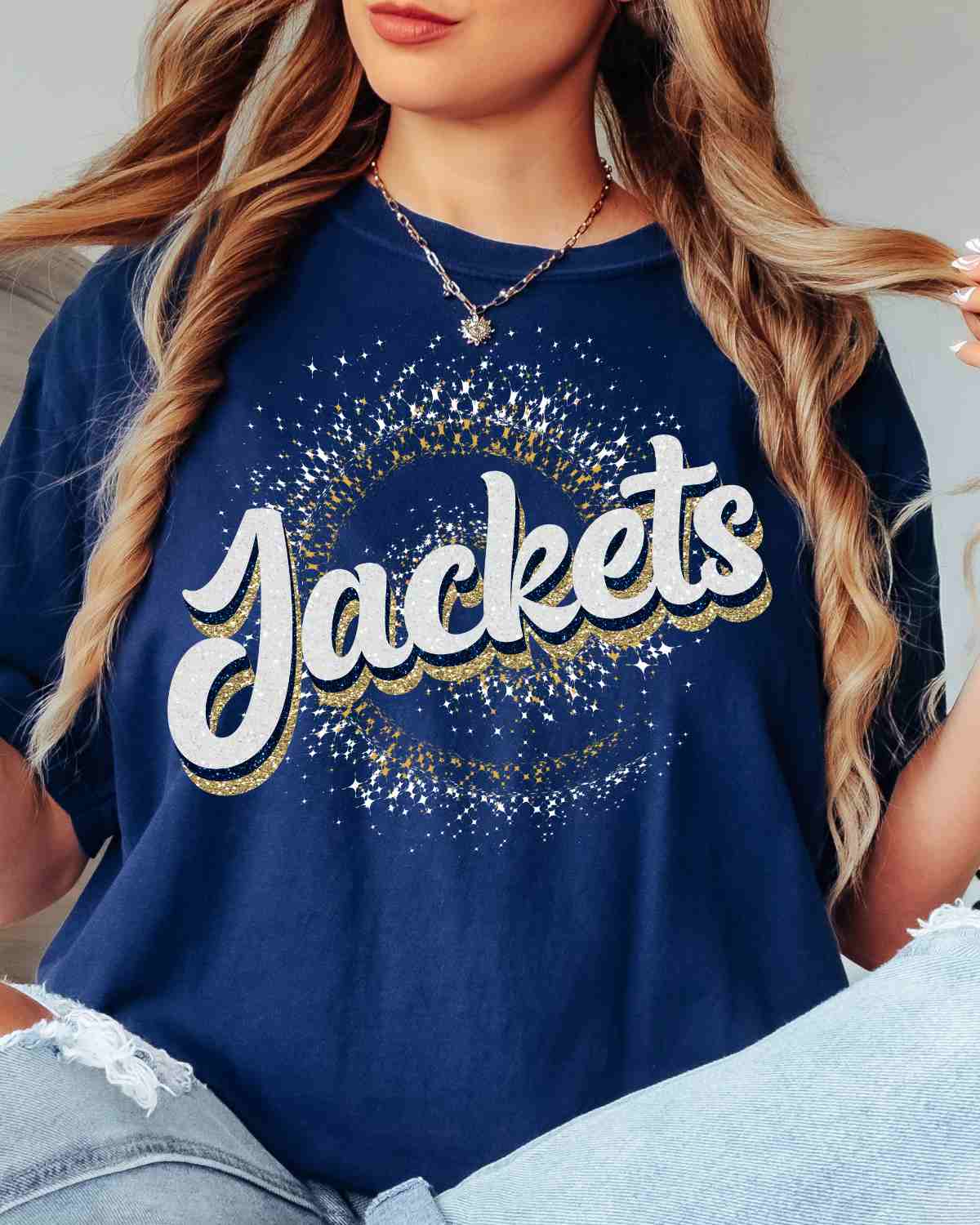 Jackets Swirl DTF Transfer