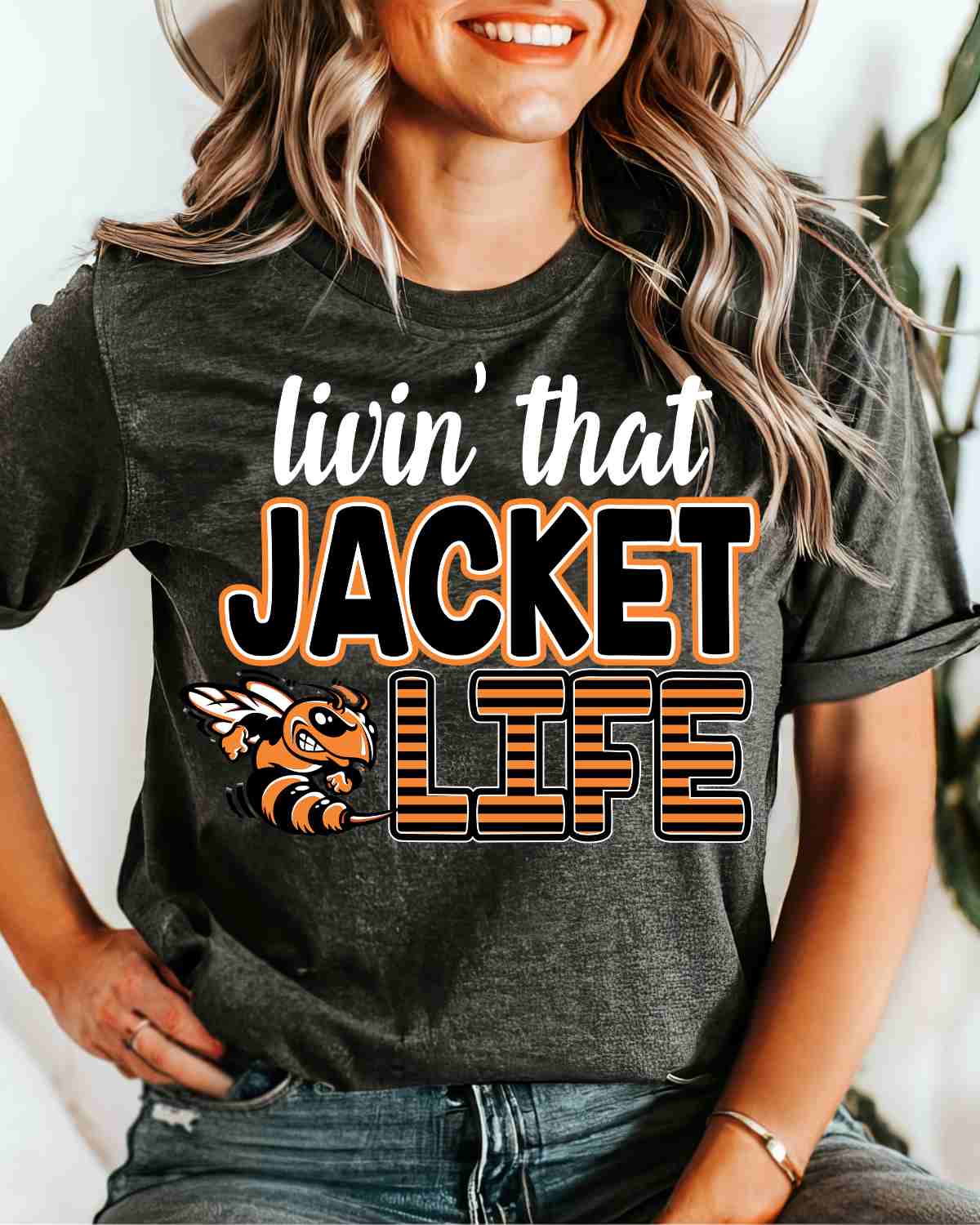 Livin' that Llano Jacket Life DTF Transfer