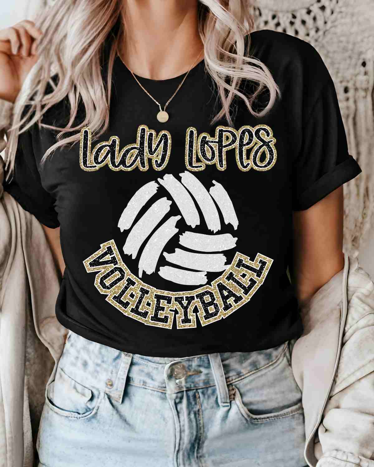 Lady Lopes Volleyball DTF Transfer