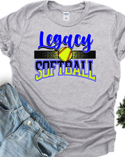 Legacy Softball with Dots DTF Transfer