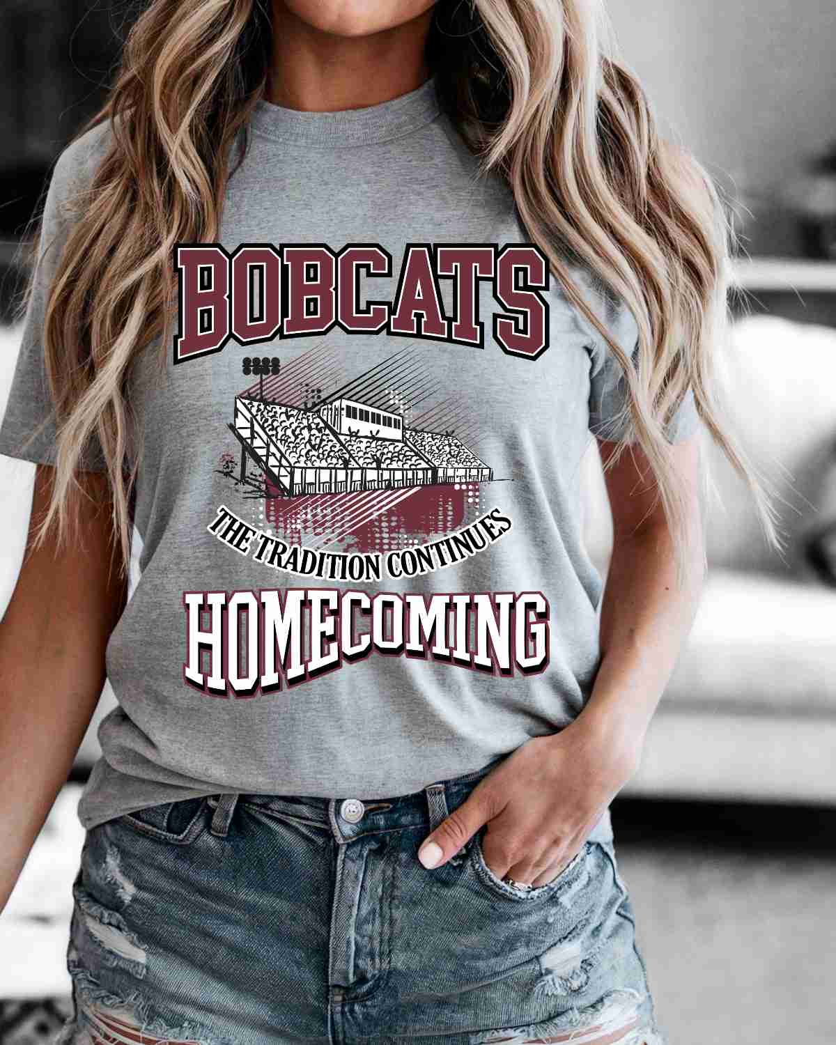 Bobcats Homecoming Tradition Continues DTF Transfer