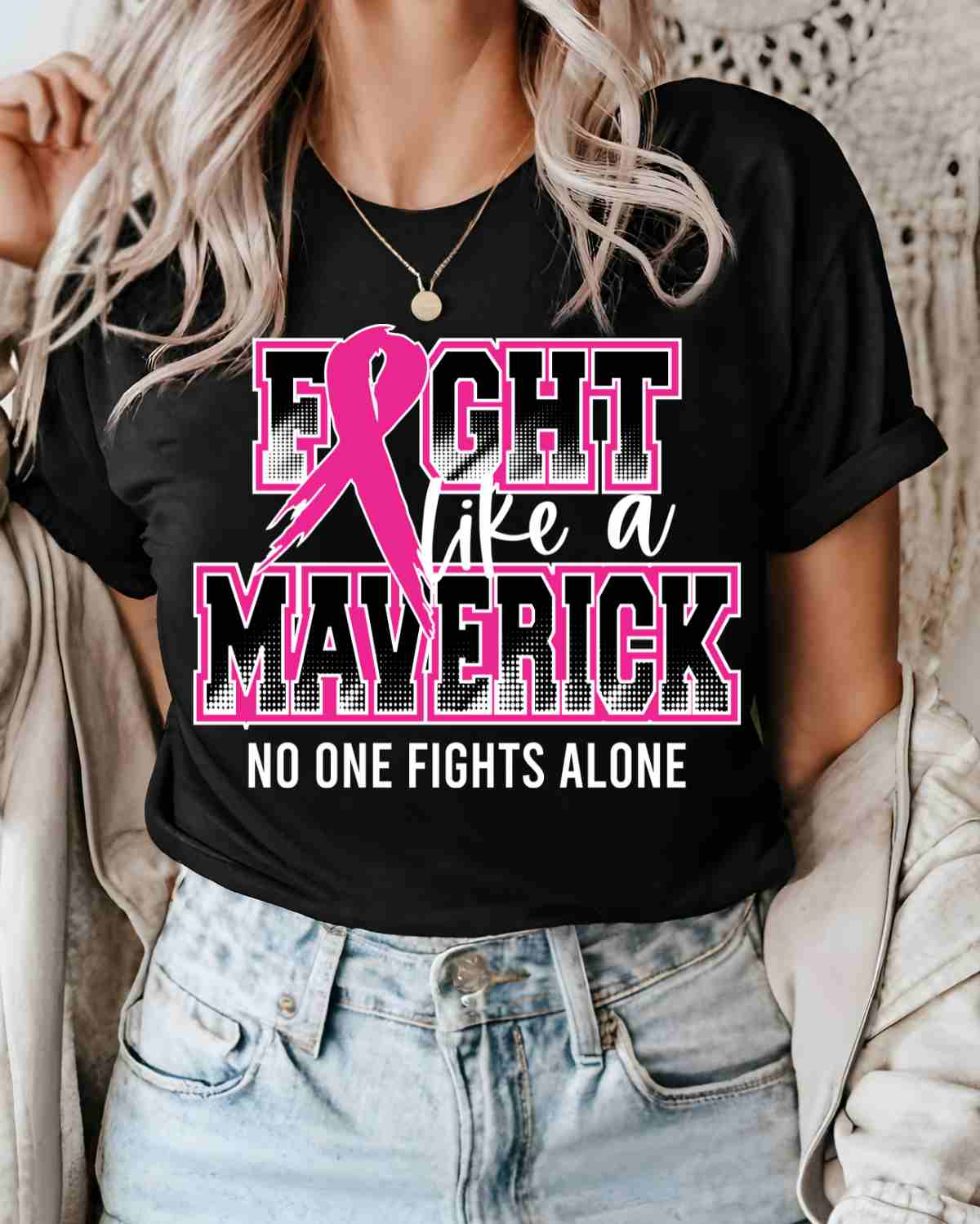 Fight Like a Maverick DTF Transfer