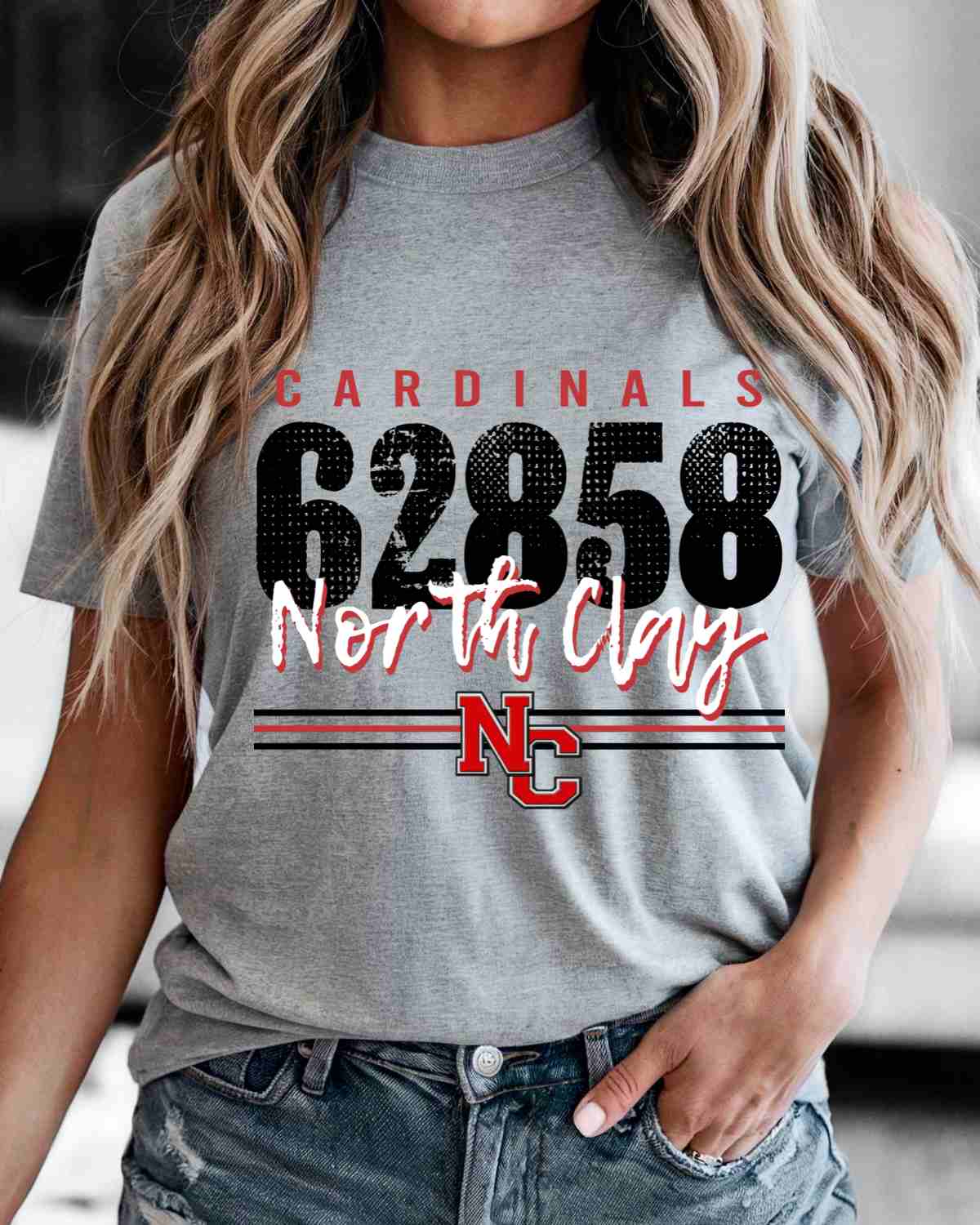 North Clay Cardinals 62858 DTF Transfer