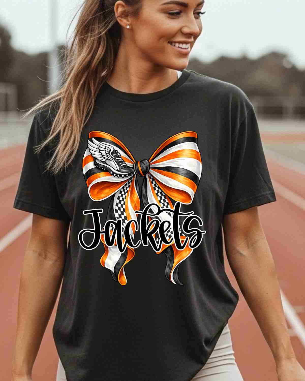 Jackets Track Bow DTF Transfer - Rustic Grace Heat Transfer Company