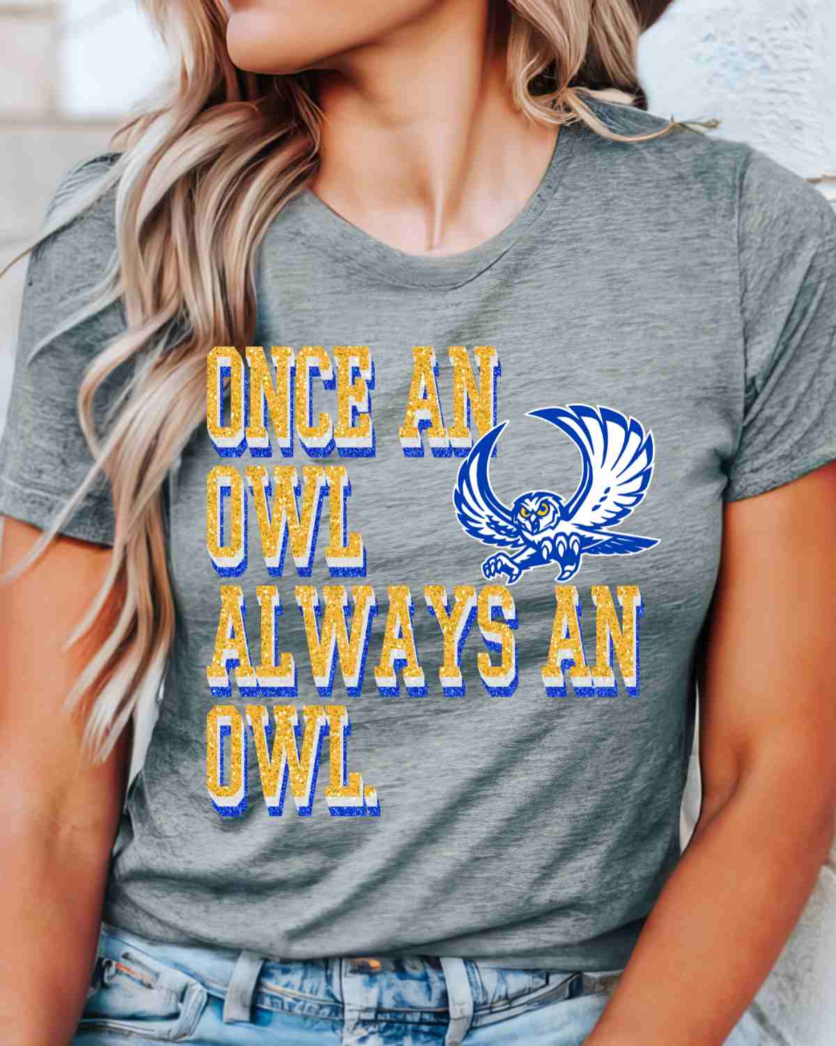 Once an Owl Always an Owl DTF Transfer