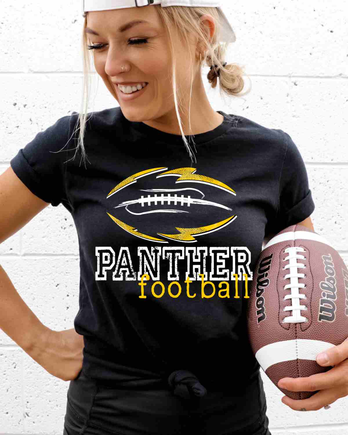 Panthers Football Tribal DTF Transfer