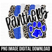 Panthers Swash Paw Digital Download
