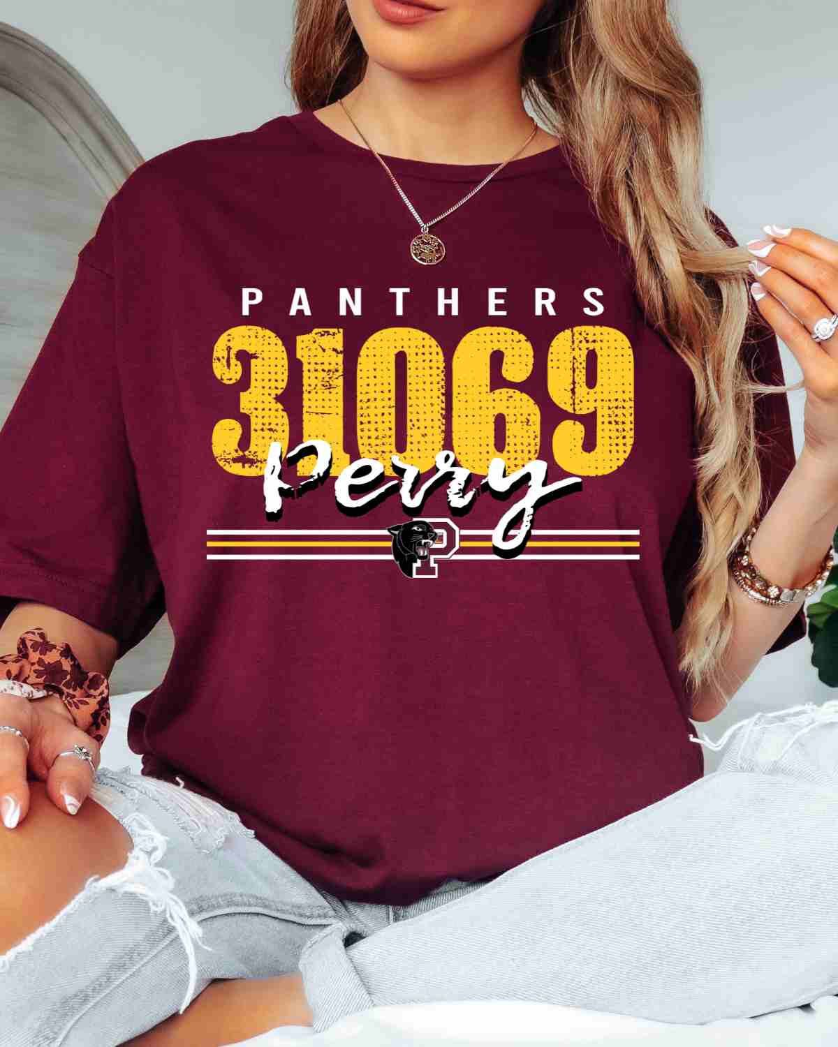 Perry Panthers 31069 DTF Transfer