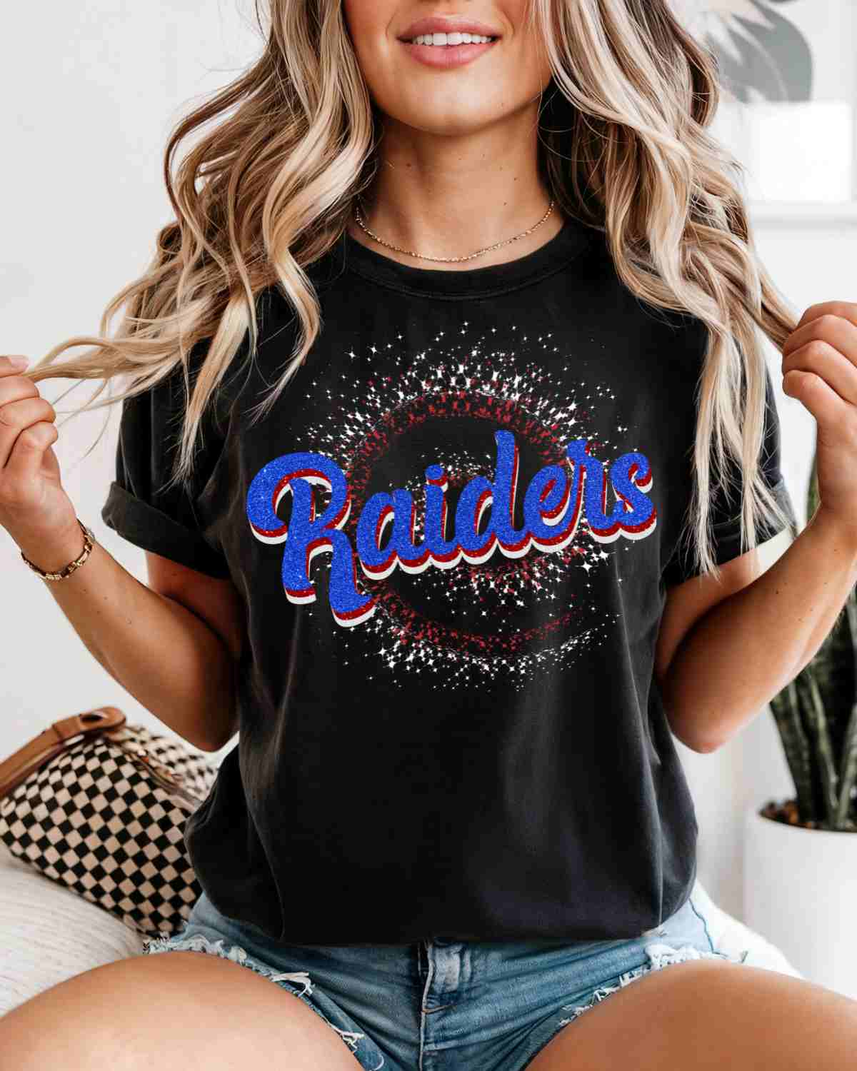 Raiders Swirl DTF Transfer