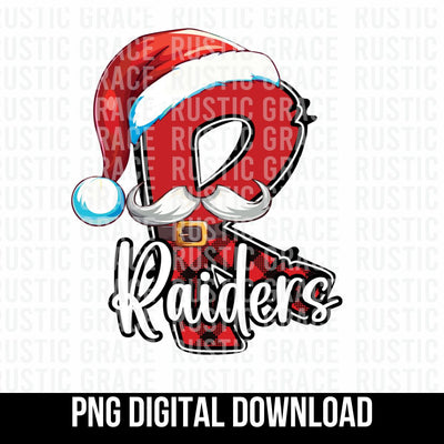 Raiders Santa Letter Digital Download