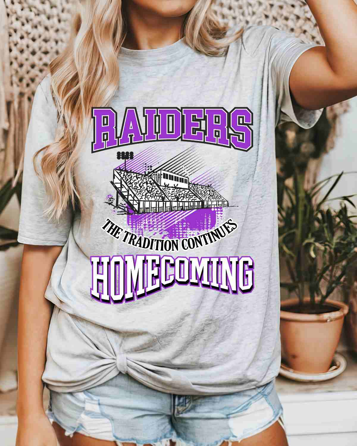 Raiders Homecoming Tradition DTF Transfer