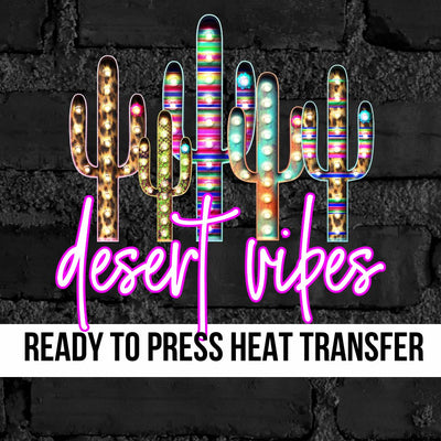 Desert Vibes DTF Transfer