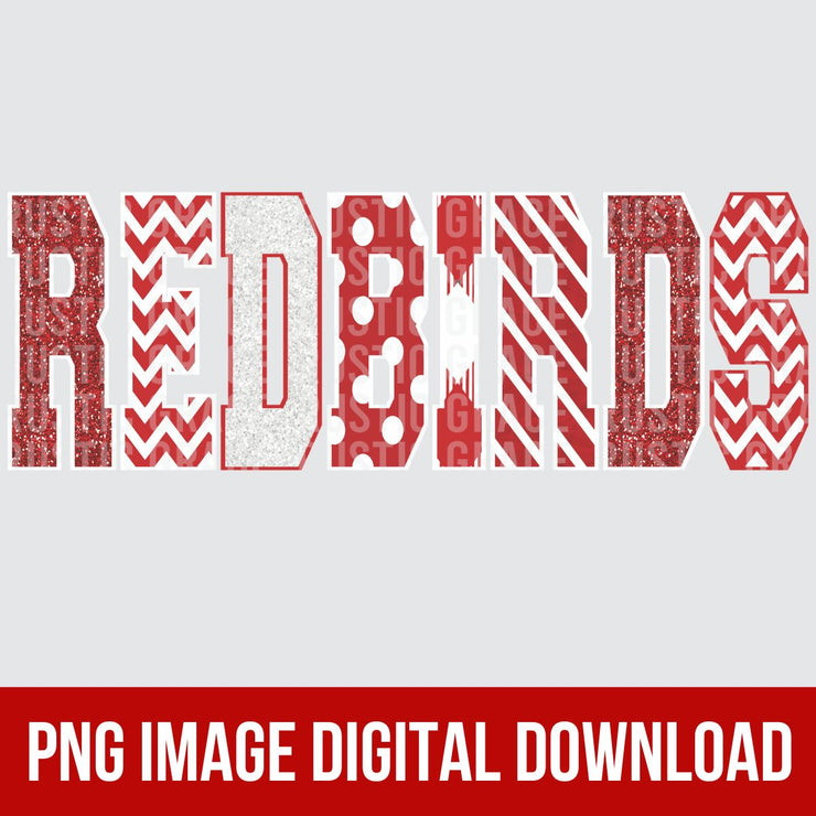 Redbirds Word Digital Download