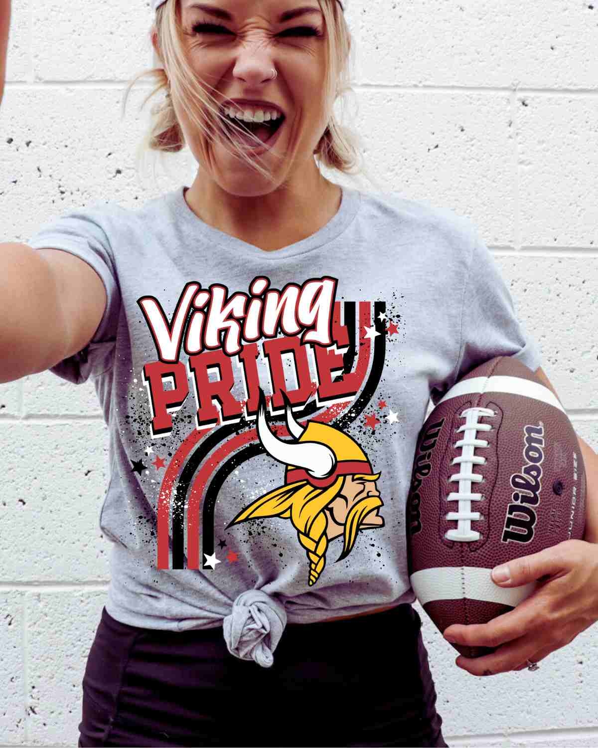 Viking Pride Wavy Stripes DTF Transfer
