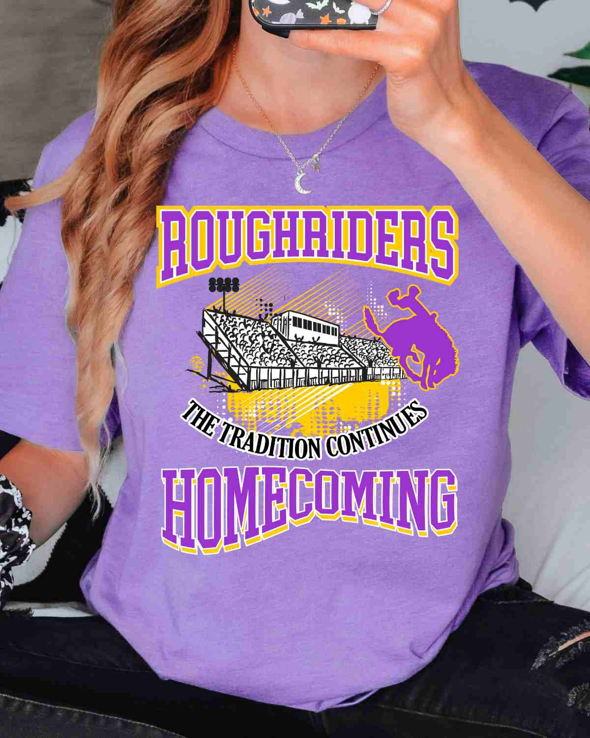 Roughriders Homecoming Tradition DTF Transfer