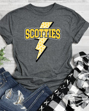 Scotties Lightning Bolt DTF Transfer