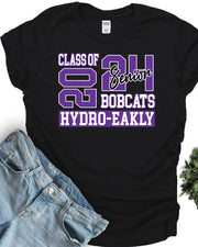 Class of 2024 Seniors Hydro-Eakly Bobcats DTF Transfer