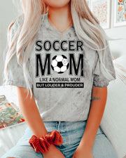 Soccer Mom Not Like a Normal Mom DTF Transfer