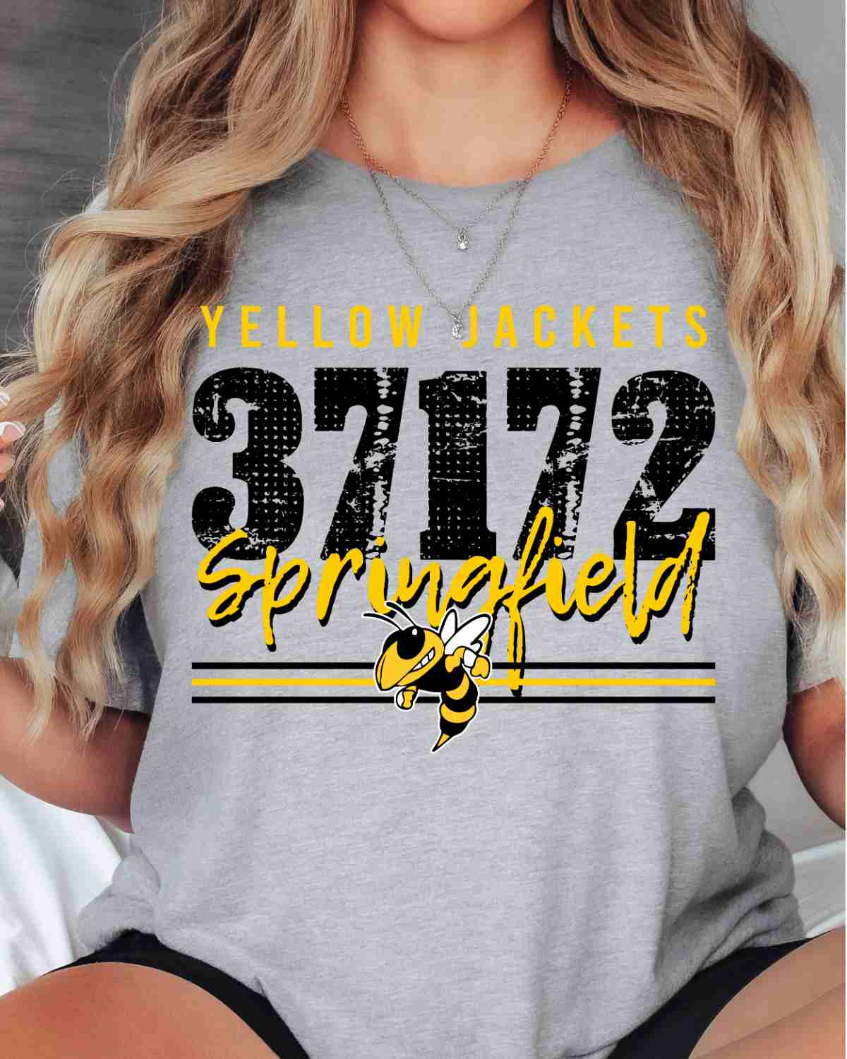 Springfield Yellow Jackets 37172 DTF Transfer