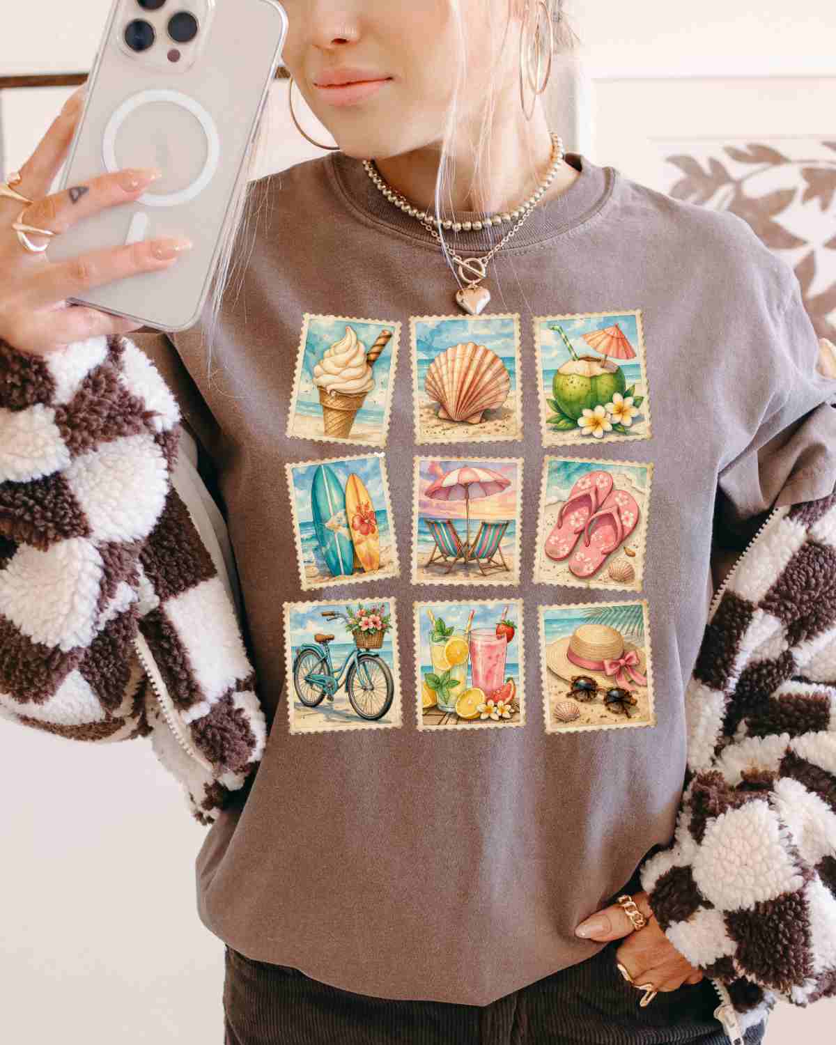 Beach Photos DTF Transfer - Rustic Grace Heat Transfer Company